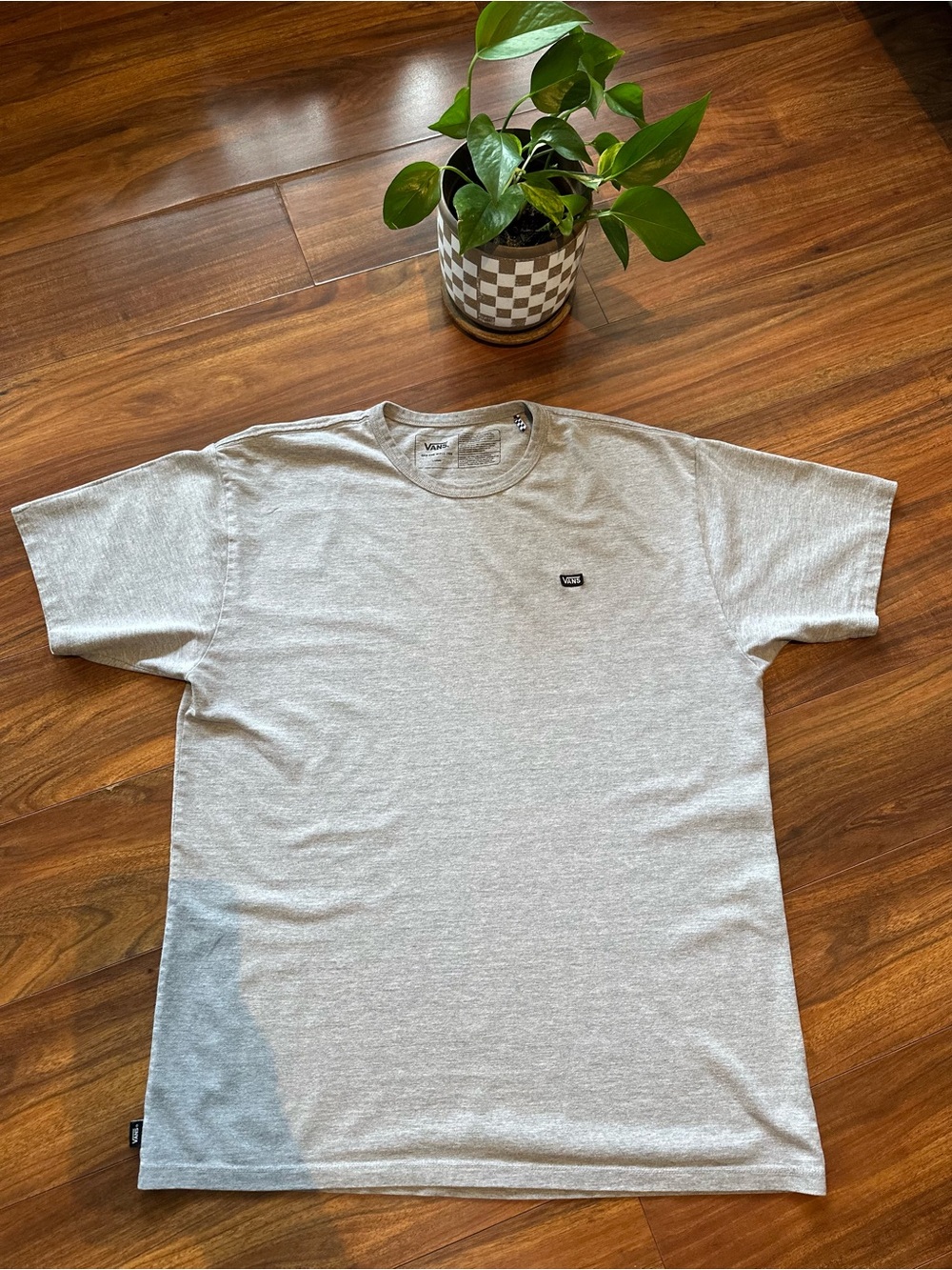 Vans "Off The Wall" Plain Gray Men’s L